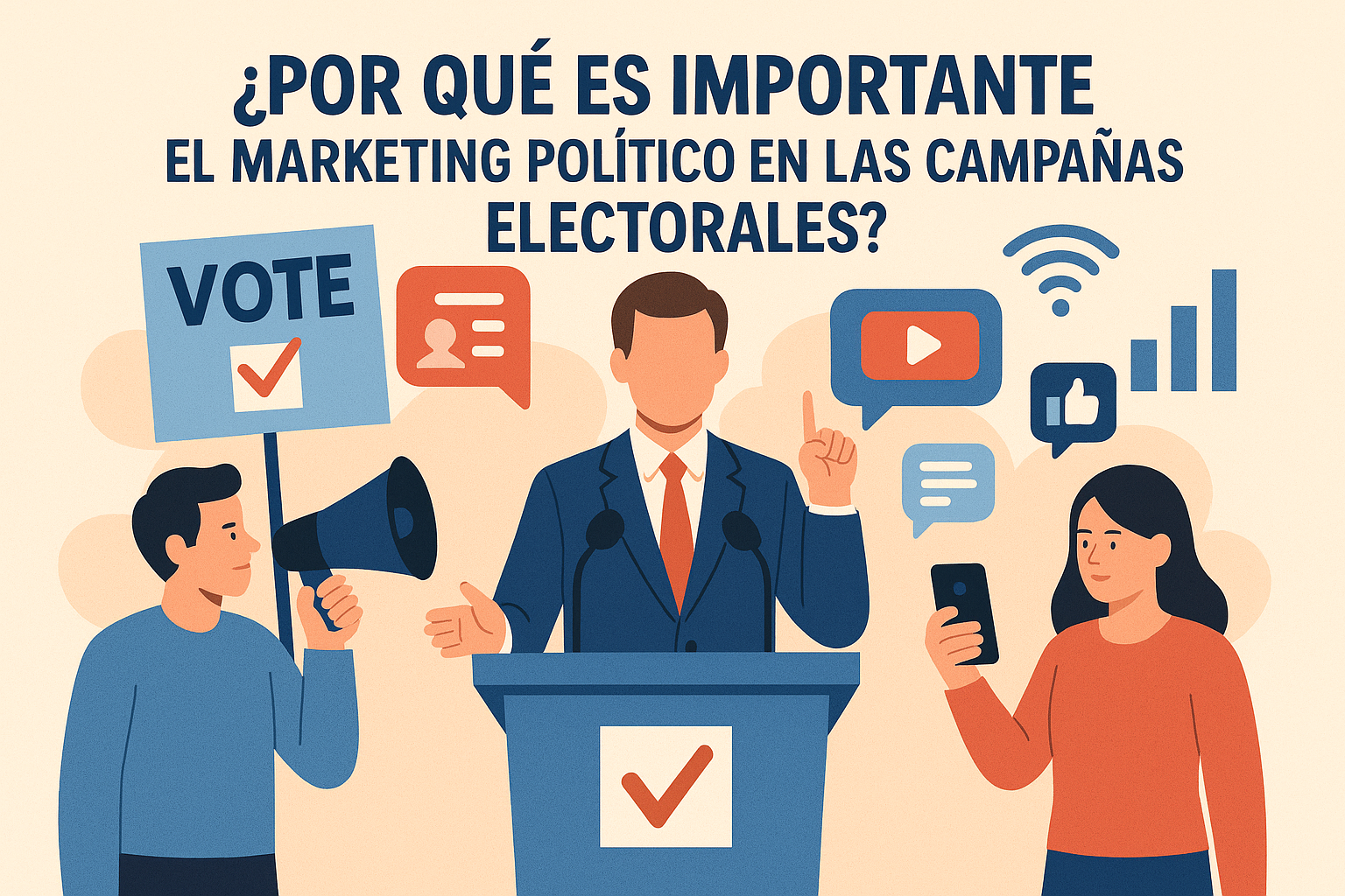 ¿Por qué es importante el marketing político en las campañas electorales?