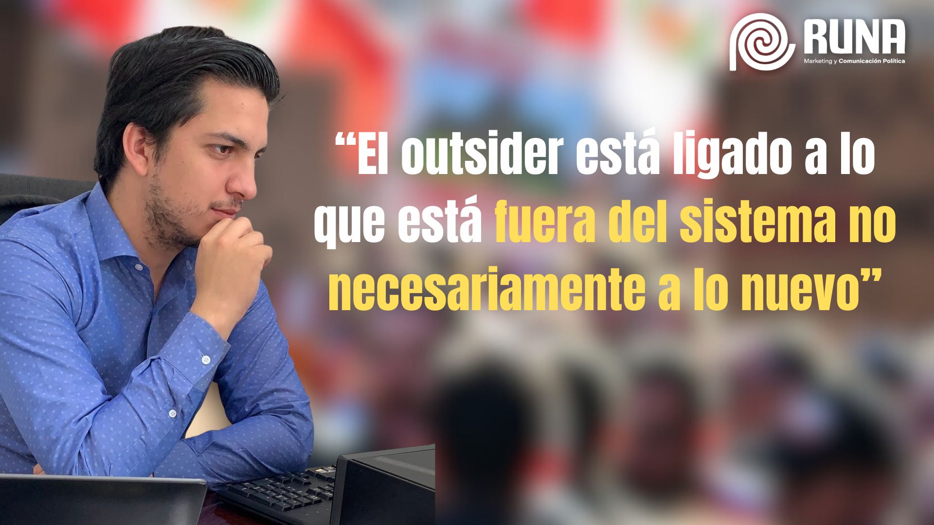 David Abello: “En Perú hay muchos partidos, poca identidad”